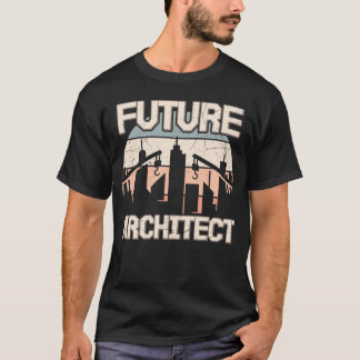 Architekt Student Future Architect Retro T-Shirt