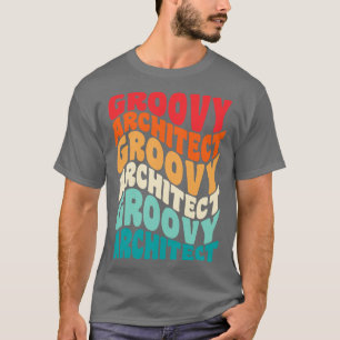 Architekt Vintage Retro 60er 70er 80er Vibes T-Shirt