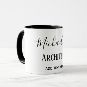 ARCHITEKTE Personalisierte Geschenke Klassisch Sch Tasse