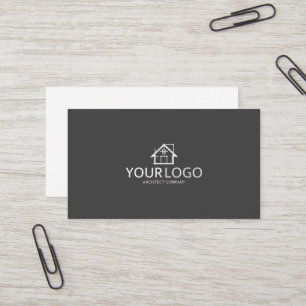 Architekten Firma Startup Geschäft Logo  Visitenkarte