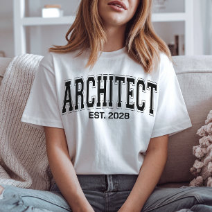 Architekten Hemd Individuelles Geschenk zur Gradui T-Shirt
