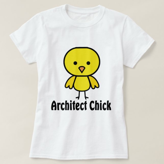 Architekten-Küken T-Shirt (Design vorne)
