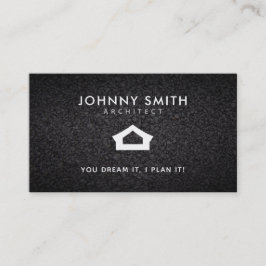 Architekten-Slogan-Visitenkarten Visitenkarte