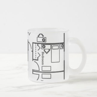 ARCHITEKTEN-TASSE - ENTWURFS-ENTWURFS-ENTWURF! MATTGLASTASSE