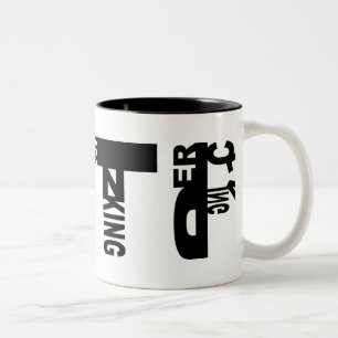 Architekten-Tasse Zweifarbige Tasse