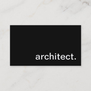 Architekten-Visitenkarte Visitenkarte