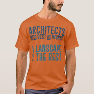 Architekten von Besten Schlechtesten 1 Landschaft T-Shirt