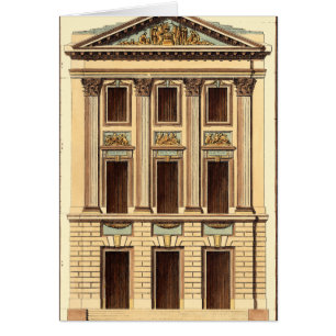 Architektonische Fassade von Jean Deneufforge