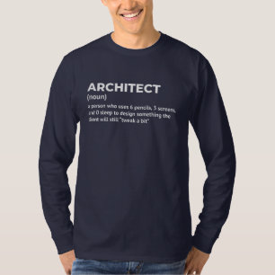 Architektonische Jobdefinition Funny Long Sleeve T T-Shirt