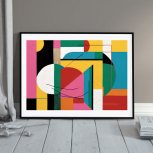 Architektonischer Rhythmus Poster