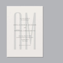 Architektonisches Monogramm Minimal