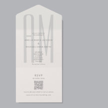 Architektonisches Monogramm Minimales All-in-One-H