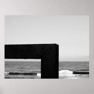 Architektur am Ozean Poster