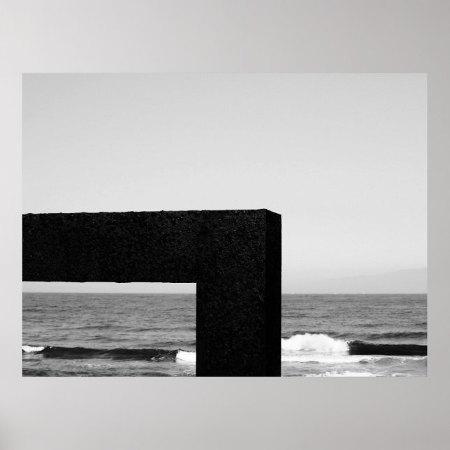 Architektur am Ozean Poster (Vorne)