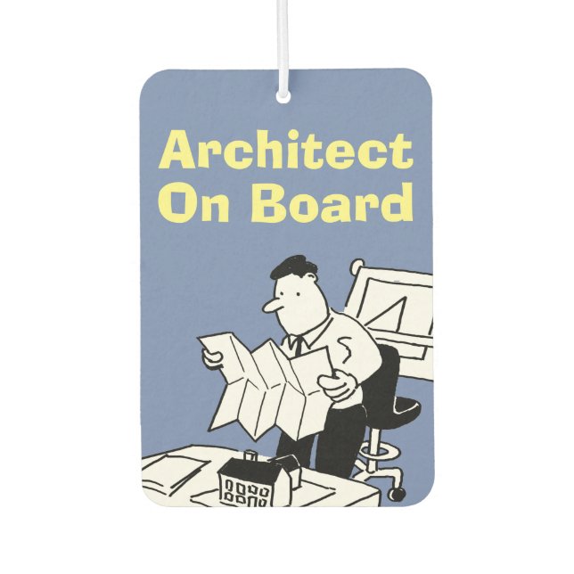 Architektur an Bord Autolufterfrischer (Vorderseite)