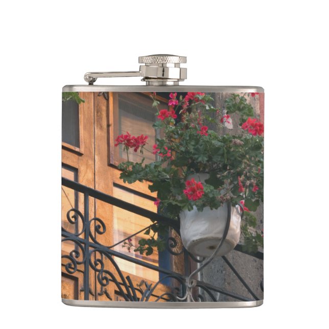 Architektur auf den Straßen von San Miguel de Flachmann (Vorderseite)