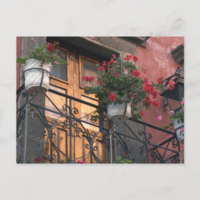 Architektur auf den Straßen von San Miguel de Postkarte (Vorderseite)