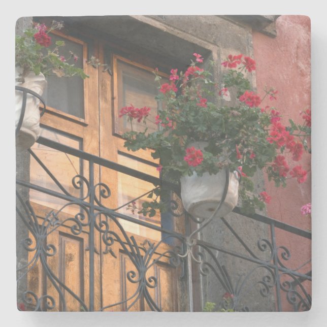 Architektur auf den Straßen von San Miguel de Steinuntersetzer (Vorderseite)