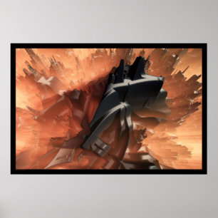 Architektur der Alien Poster