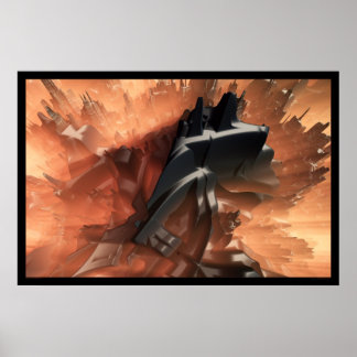 Architektur der Alien Poster