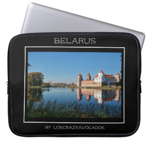 Architektur der Burg Belarus Mir Laptop-Sieb Laptopschutzhülle