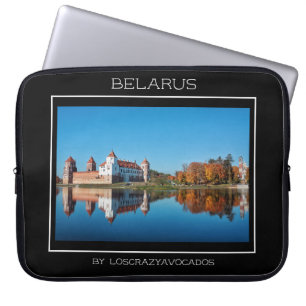 Architektur der Burg Belarus Mir Laptop-Sieb Laptopschutzhülle