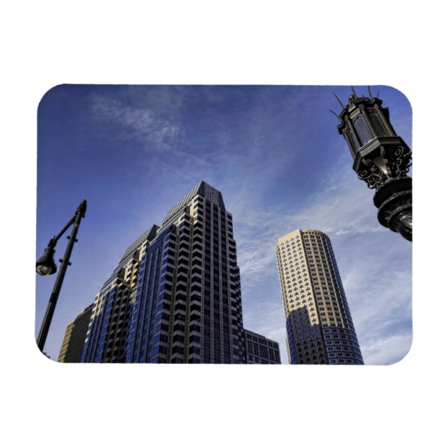 Architektur der Innenstadt Boston Magnet (Horizontal)
