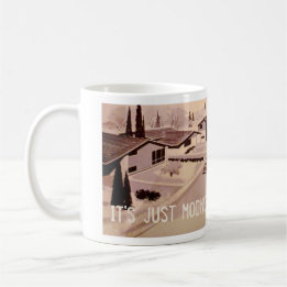 Architektur der Mitte des 20. Jahrhunderts Kaffeetasse