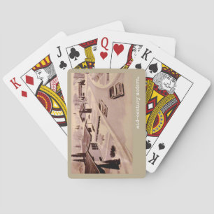 Architektur der Mitte des 20. Jahrhunderts Spielkarten