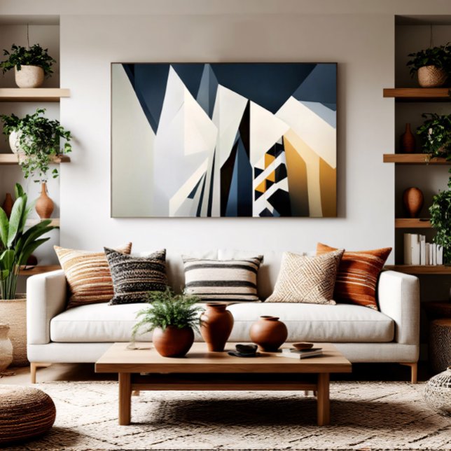 Architektur der Unendlichkeit Leinwanddruck (Von Creator hochgeladen)