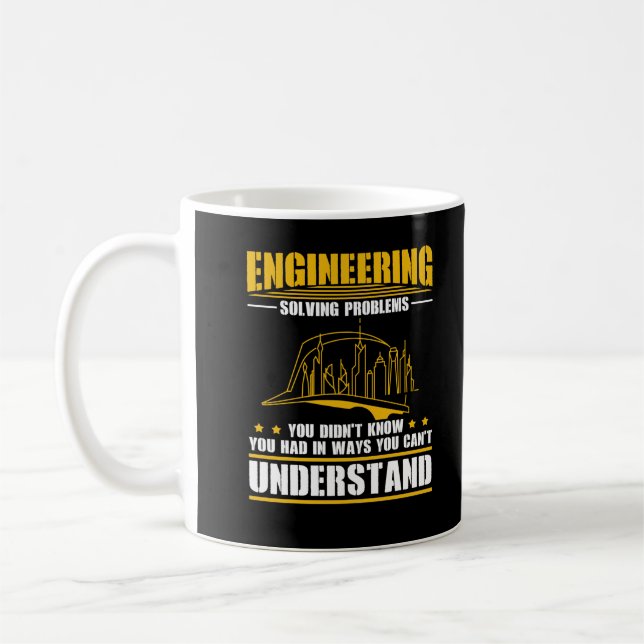 Architektur des Ingenieuringenieurs zivil Engineer Kaffeetasse (Links)