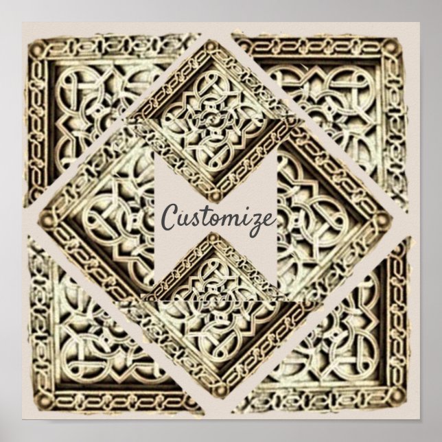 Architektur des islamischen Tempels Thunder_Cove P Poster (Vorne)