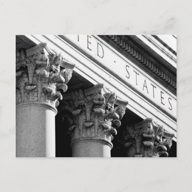 Architektur des NYC VIII Postkarte (Vorderseite)