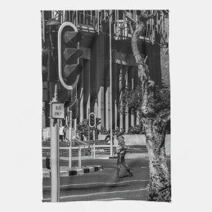 Architektur des Stadtbilds von Kapstadt ZA Südafri Geschirrtuch