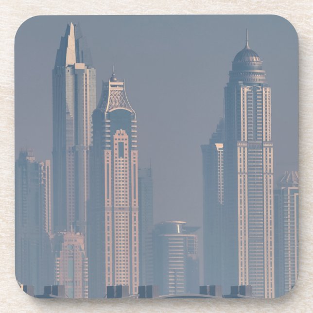 Architektur Dubai Getränkeuntersetzer (Vorderseite)