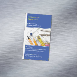Architektur-Engineering Magnetische Visitenkarte