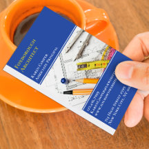 Architektur-Engineering-Visitenkarte