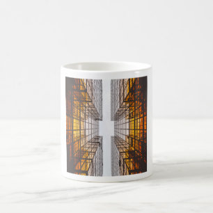 Architektur Fassaden Gebäude Fenster Kaffeetasse
