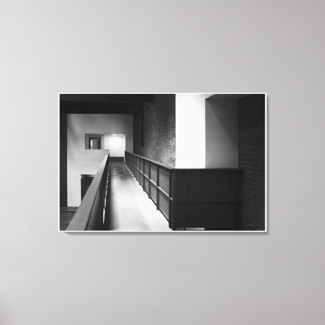 Architektur Fugue Fine Art Leinwanddruck (Vorderseite)