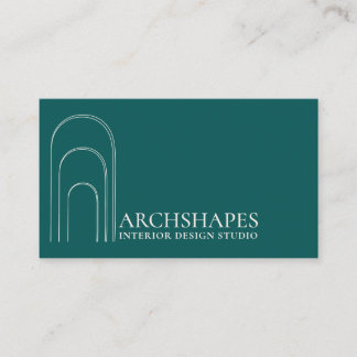Architektur Geometrie Innenarchitektur Designer gr Visitenkarte