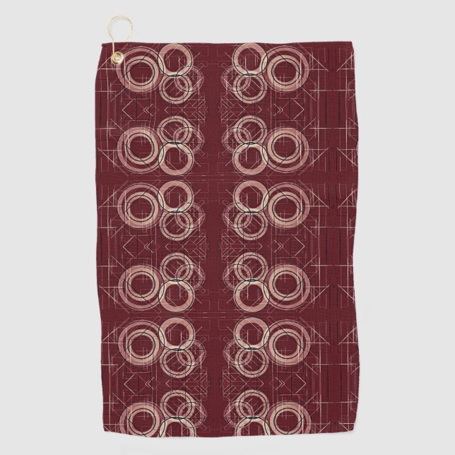 Architektur Golfhandtuch (Vorderseite)