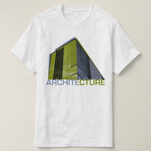 Architektur Grafik T-Shirt (Design vorne)