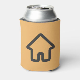 Architektur-Haus-Symbol für Immobilien Dosenkühler