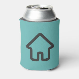 Architektur-Haus-Symbol für Immobilien Dosenkühler