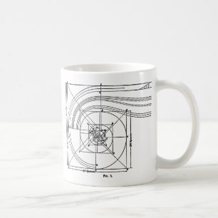 Architektur im Vintage-Stil Tasse