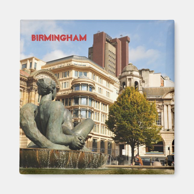 Architektur in Birmingham, England Magnet (Vorne)