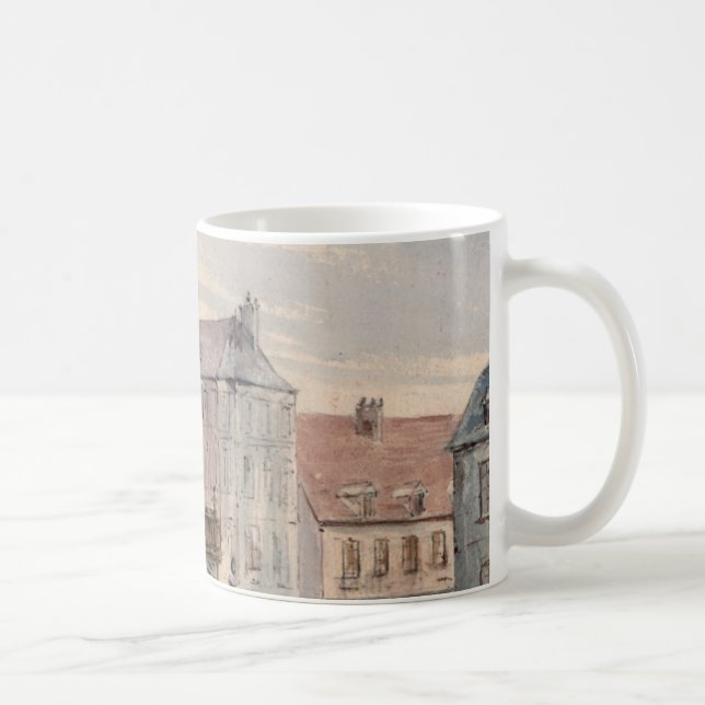Architektur in der französischen Tasse (Rechts)