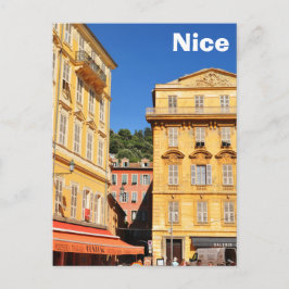 Architektur in Nizza, Frankreich Postkarte