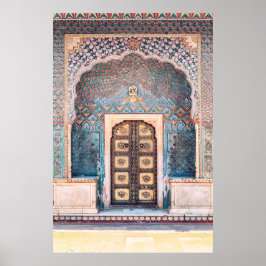 Architektur in Rajasthan Poster