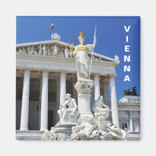 Architektur in Wien, Österreich Magnet